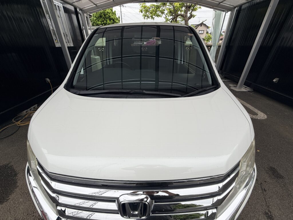 ステップワゴン スパーダZ H26年 ホワイトキッドパール 11.7万km